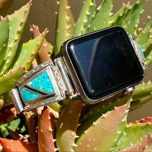 SOLD!! Authentic Native American Apple Watch Band!